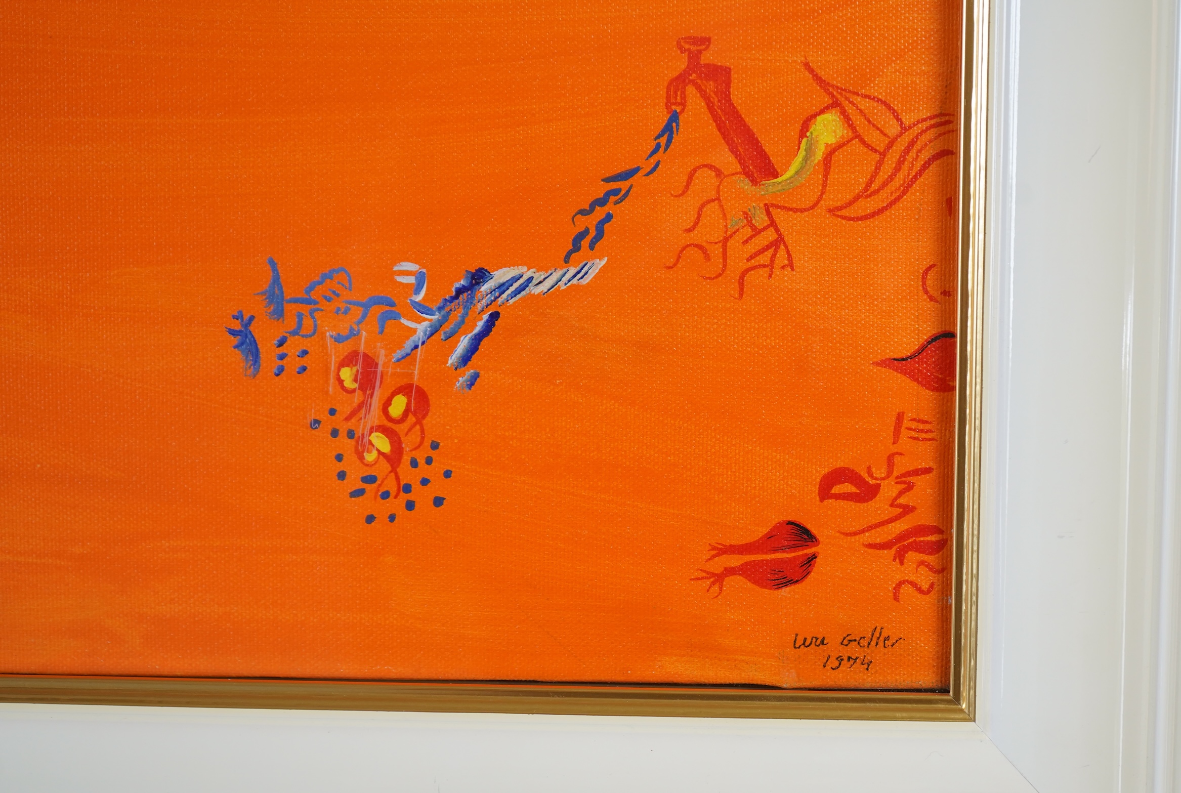 Uri Geller, Israeli/British b. 1946, ‘Perishing lands’